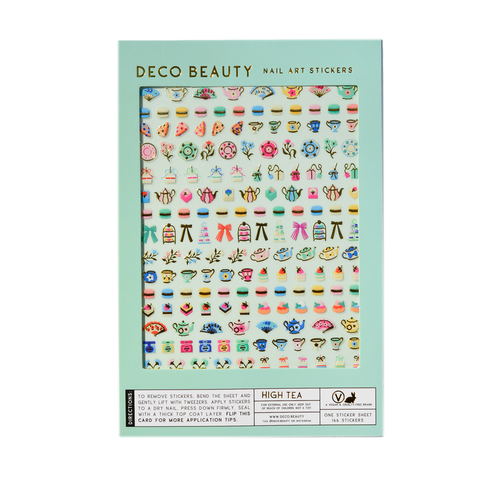 High Tea Nail Art Stickers