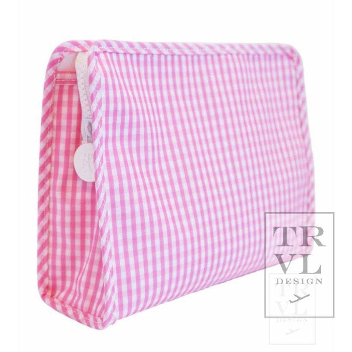 Gingham Pink Roadie Large