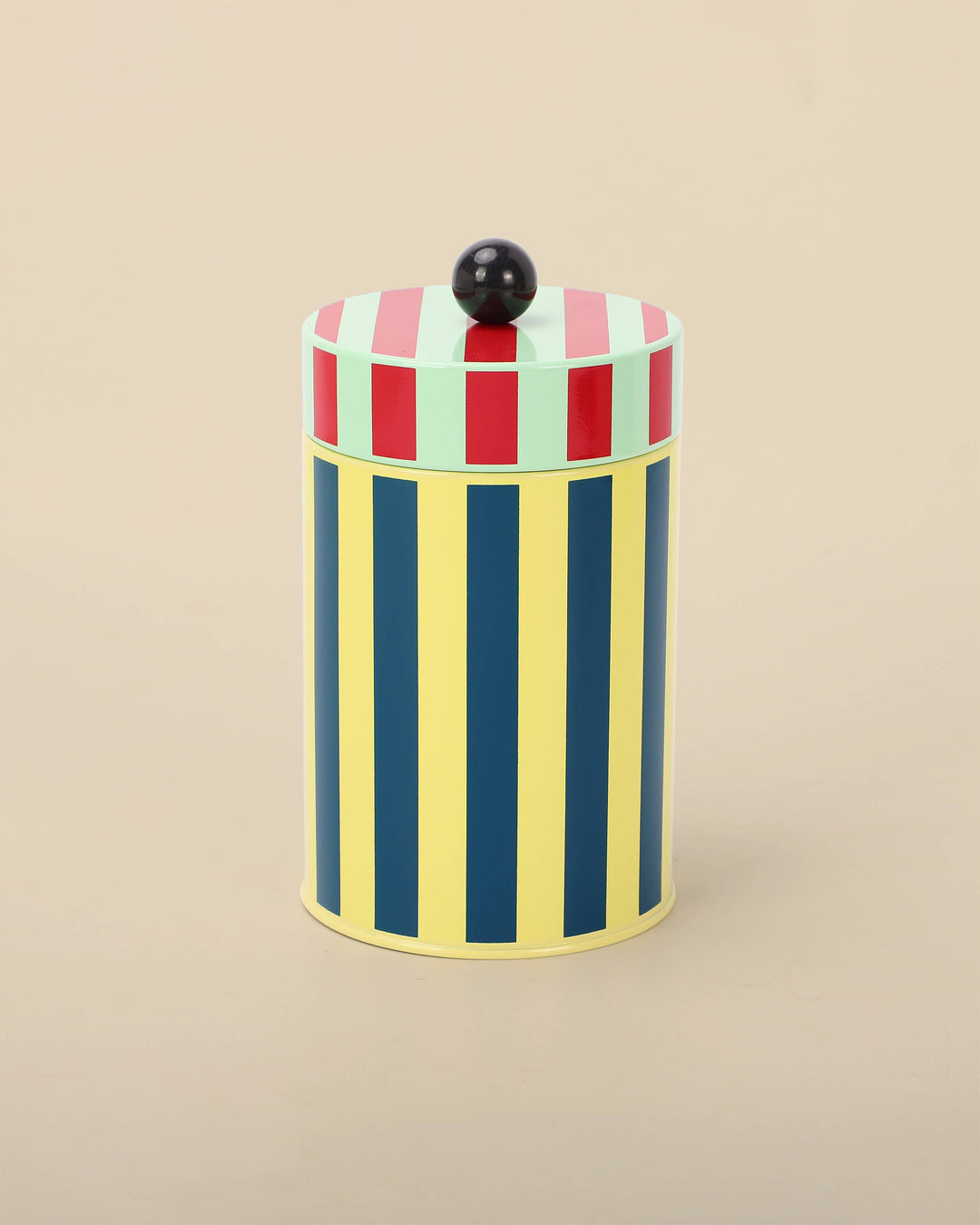 Stripe Metal Canisters