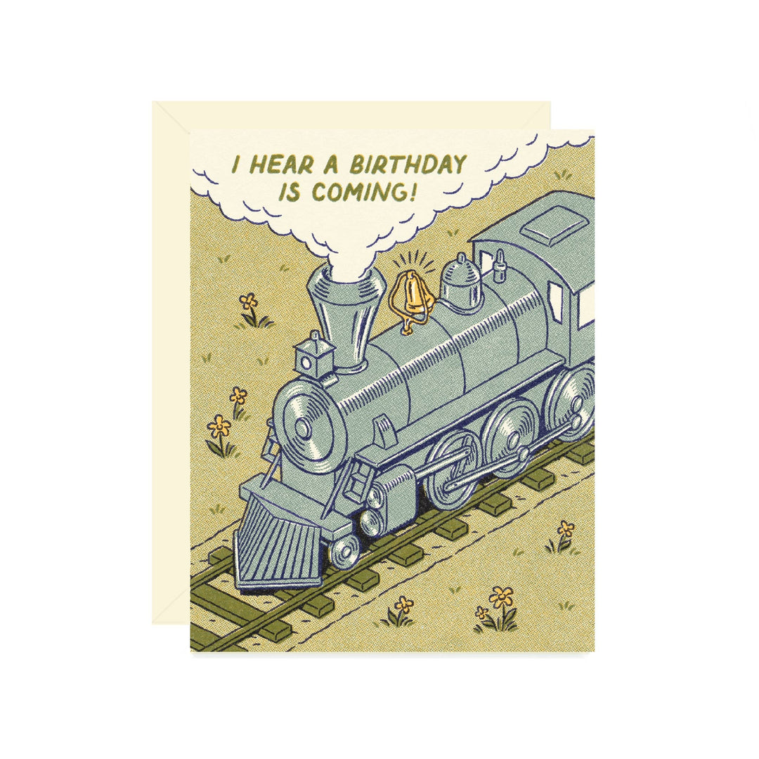 Birthday Train Card