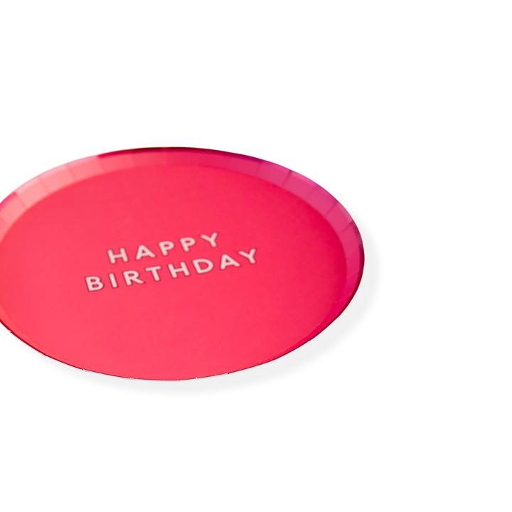 Haute Pink Signature Happy Birthday Small Plates