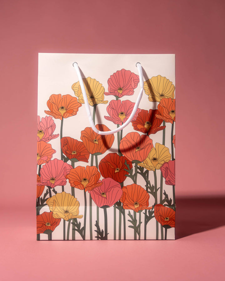 Poppy Fields Gift Bag