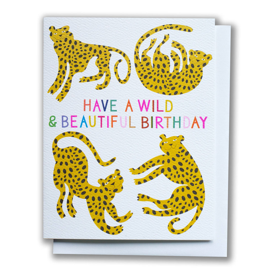 Wild Cheetah Card