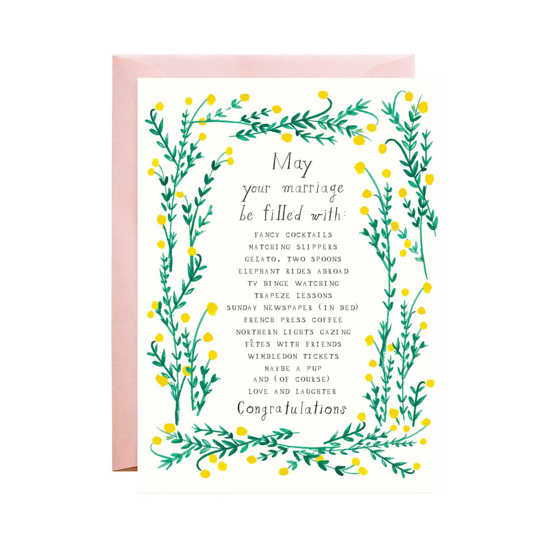 Laughter and Bubbly Greeting Card