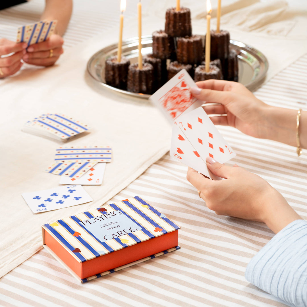 Suits & Stripes Playing Cards