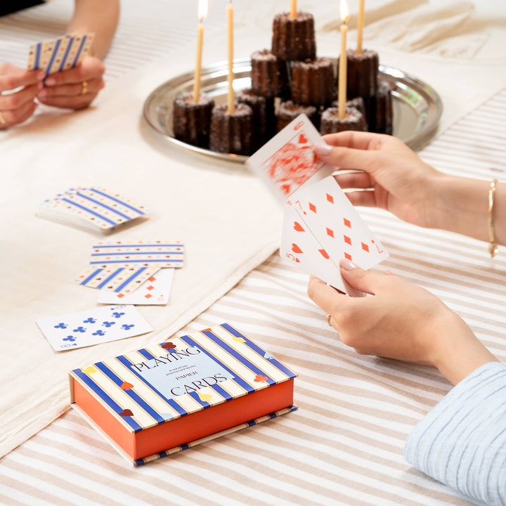Suits & Stripes Playing Cards