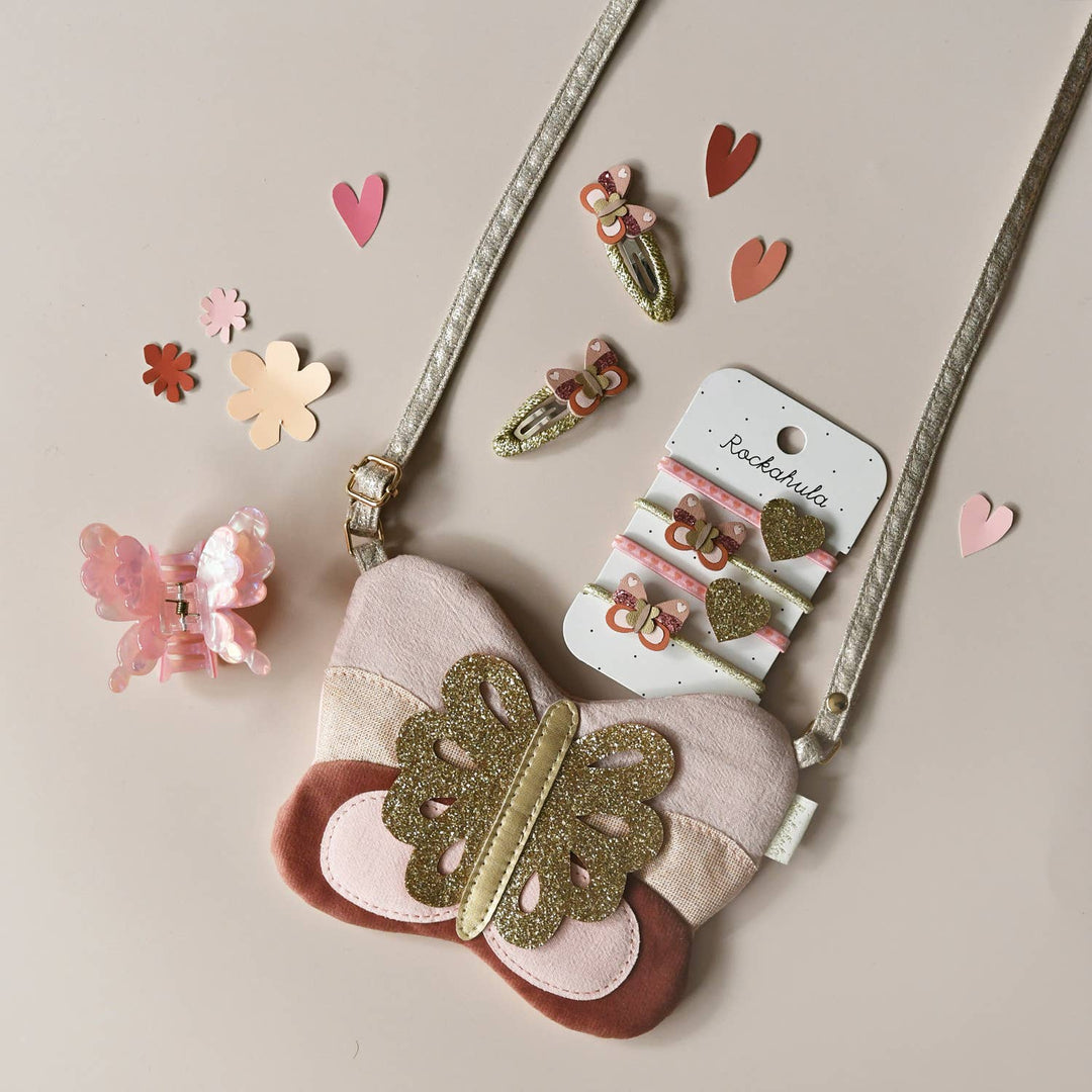 Patchwork Butterfly Clips