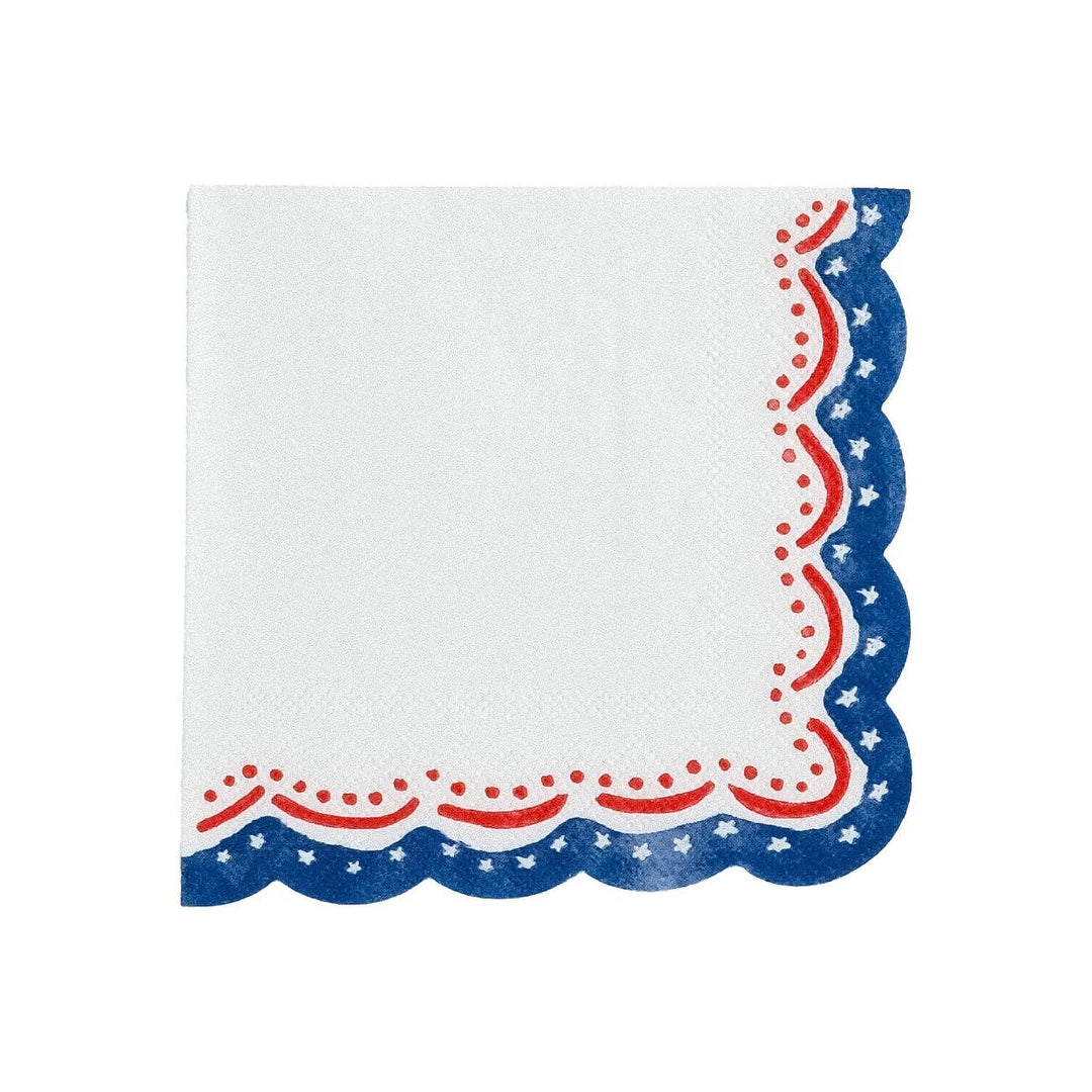 Patriotic Cocktail Napkins