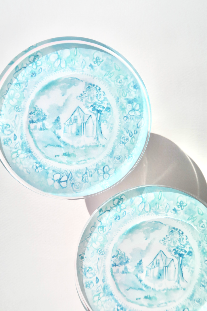 Antique Plate Coaster