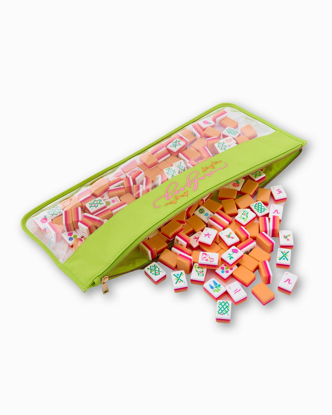 Yellow Mahjong Bag