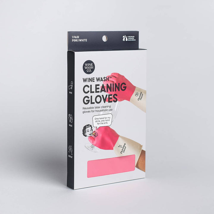 Reusable Cleaning Gloves - Pink: Pink