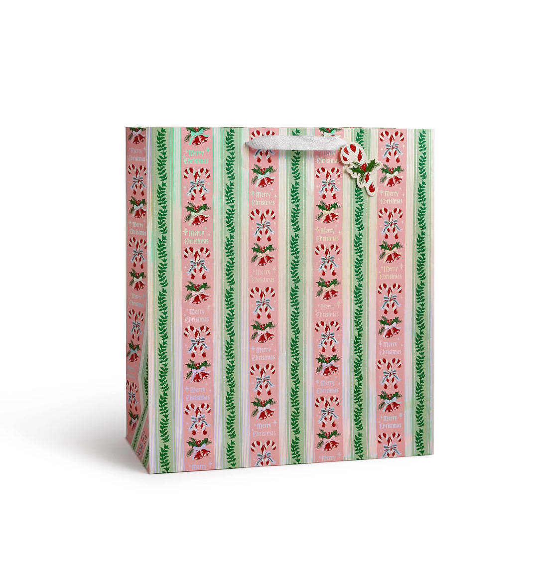 Candy Cane Stripe Gift Bag