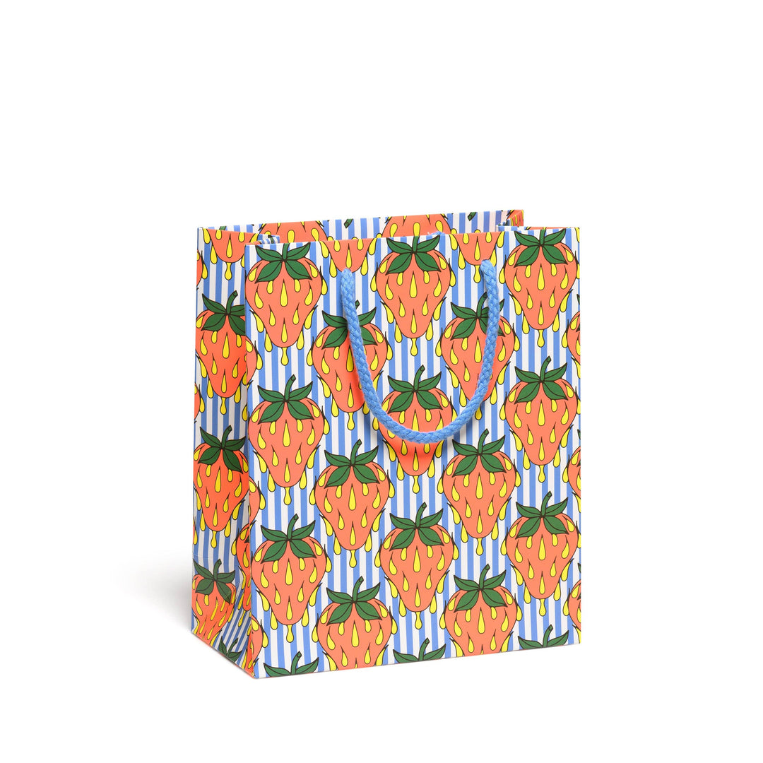 Medium Strawberries Gift Bag