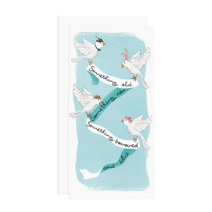 Old, New, Borrowed, Blue Card