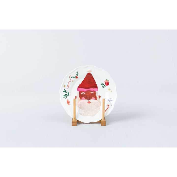Melamine Santa Plate