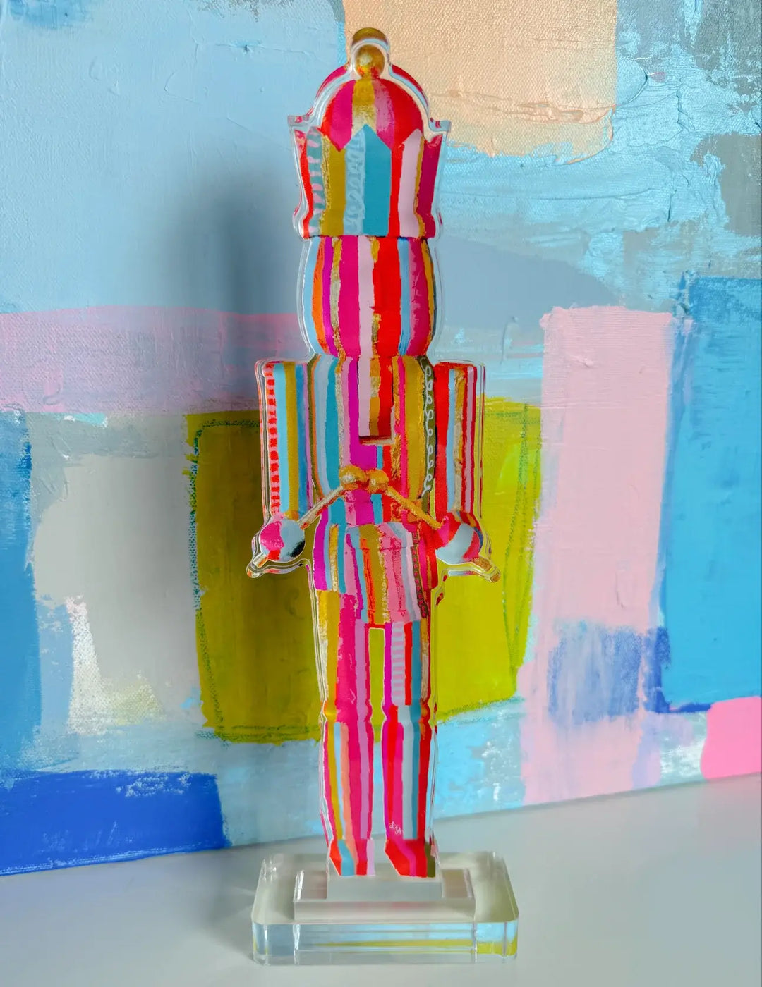 Abstract Acrylic Nutcracker