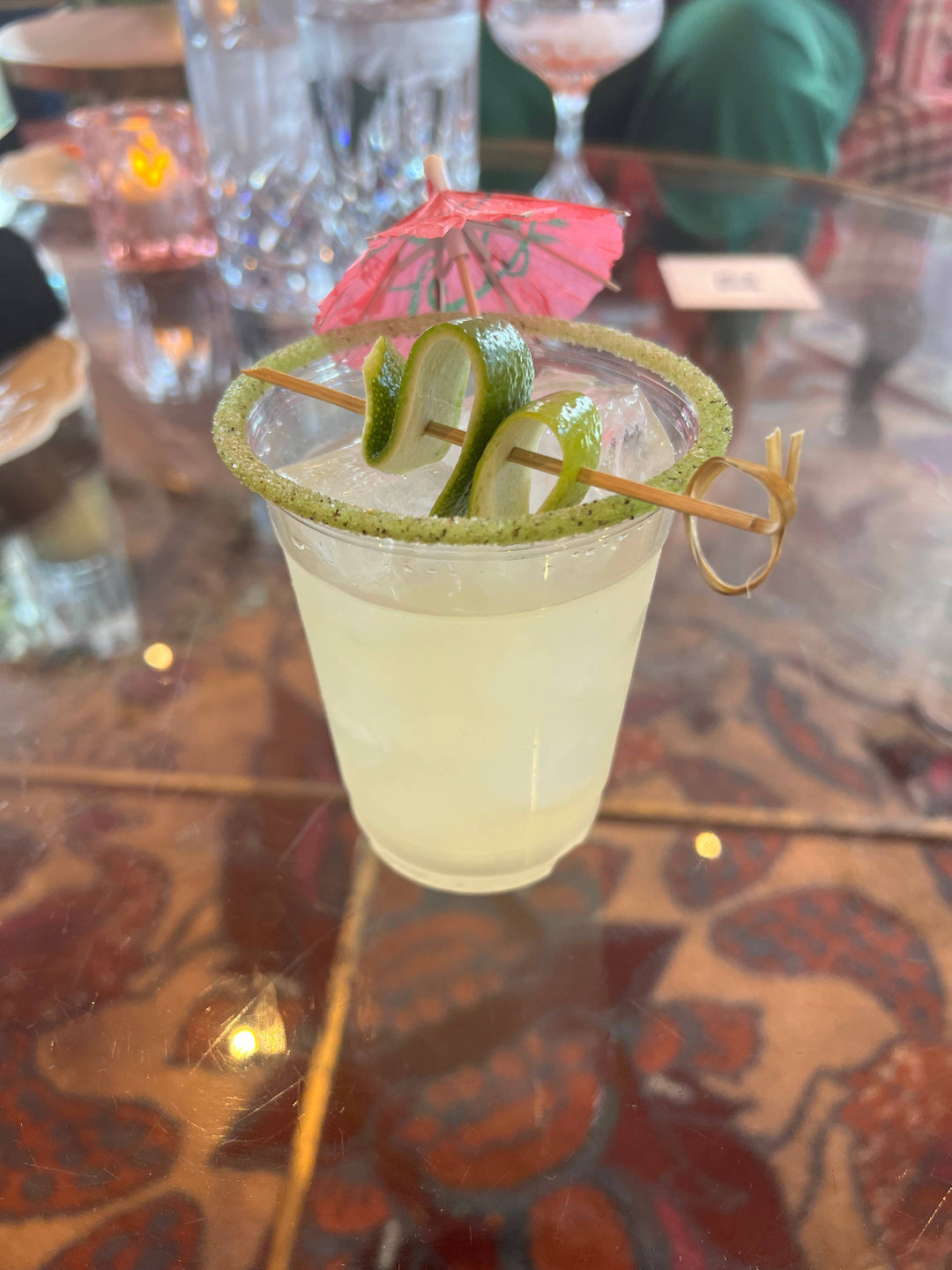 Spicy Jalapeno Pre RImmed Cup