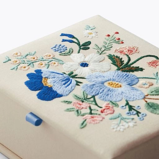 Garden Party Blue Keepsake Box