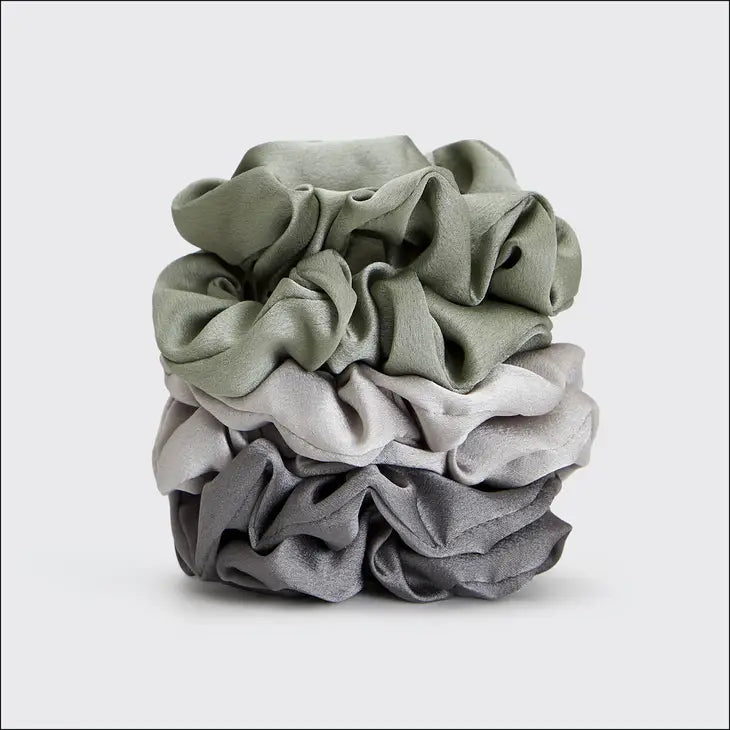 Silk Satin Scrunchies Pony Tail Holder Hair Ties Hair Health