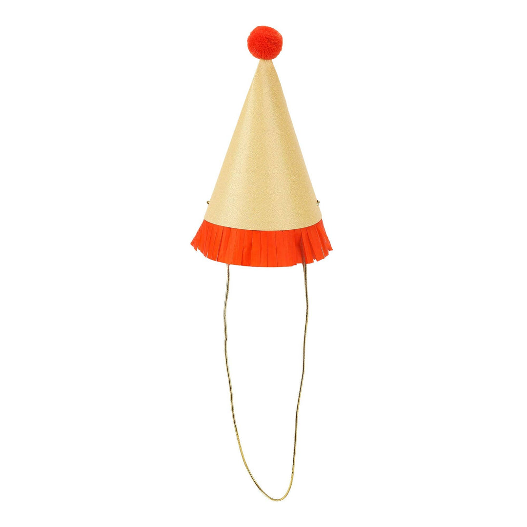 Mini Glitter Party Hats