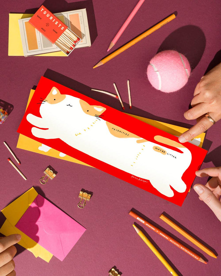 Cooper Cat Desk Planner