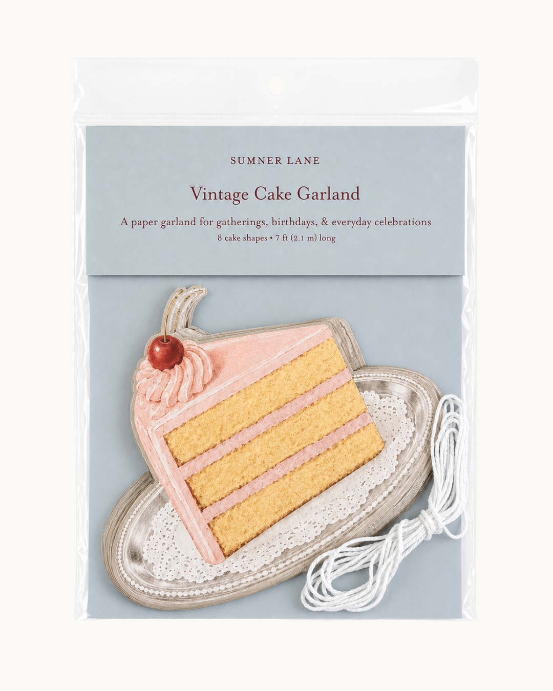 Vintage Cake Garland
