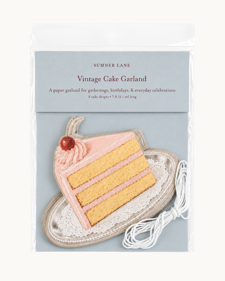 Vintage Cake Garland