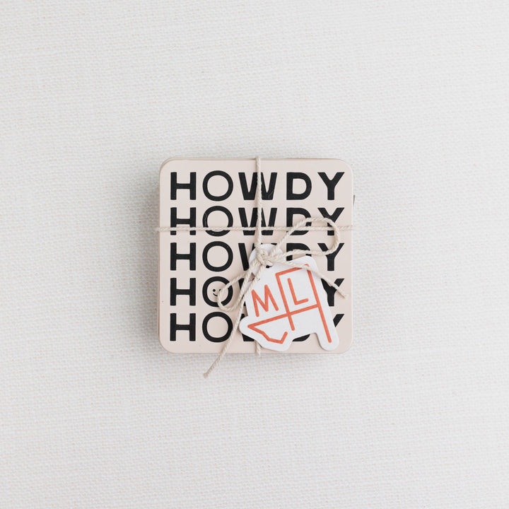Hat & Howdy Coasters