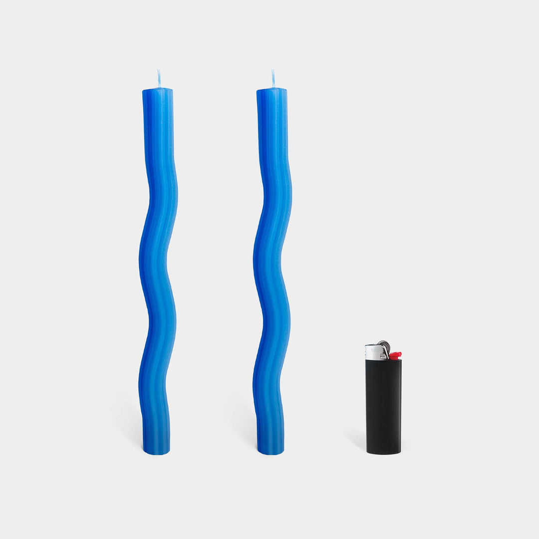 Blue Wiggle Candles