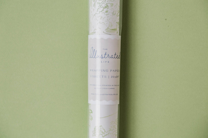 Nativity Toile Gift Wrap