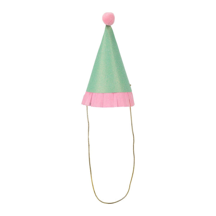 Mini Glitter Party Hats