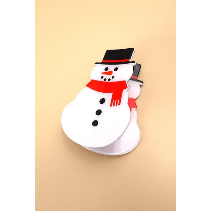 Christmas Santa Hair Claw Clips