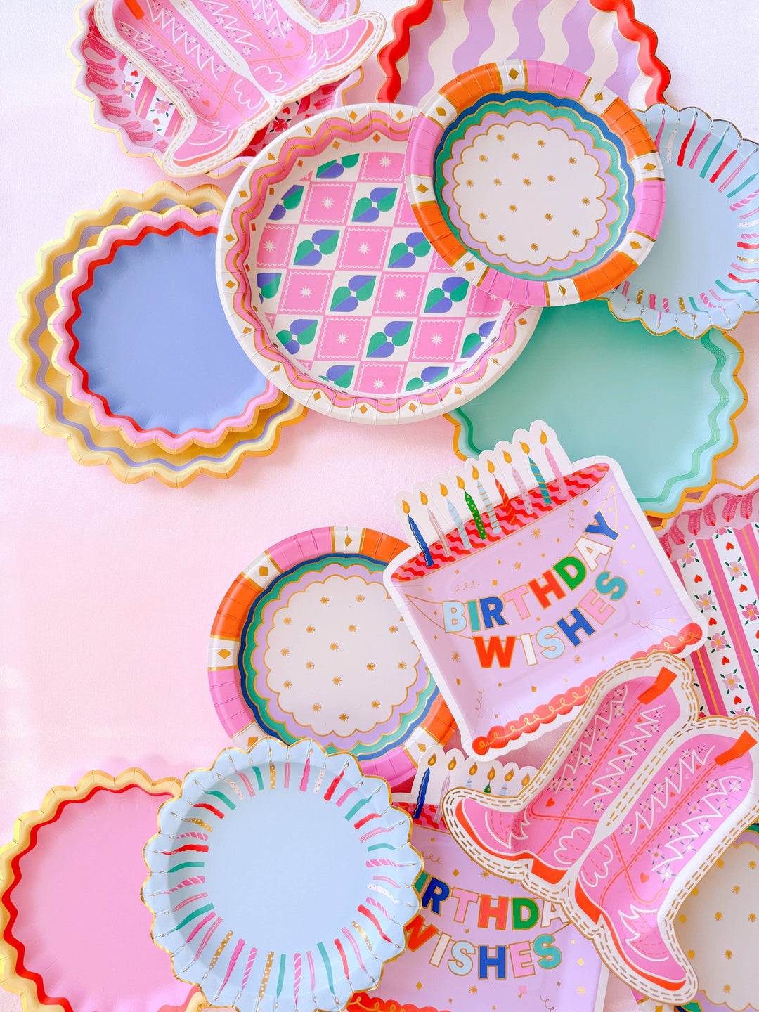 Birthday Wishes Dessert Plates