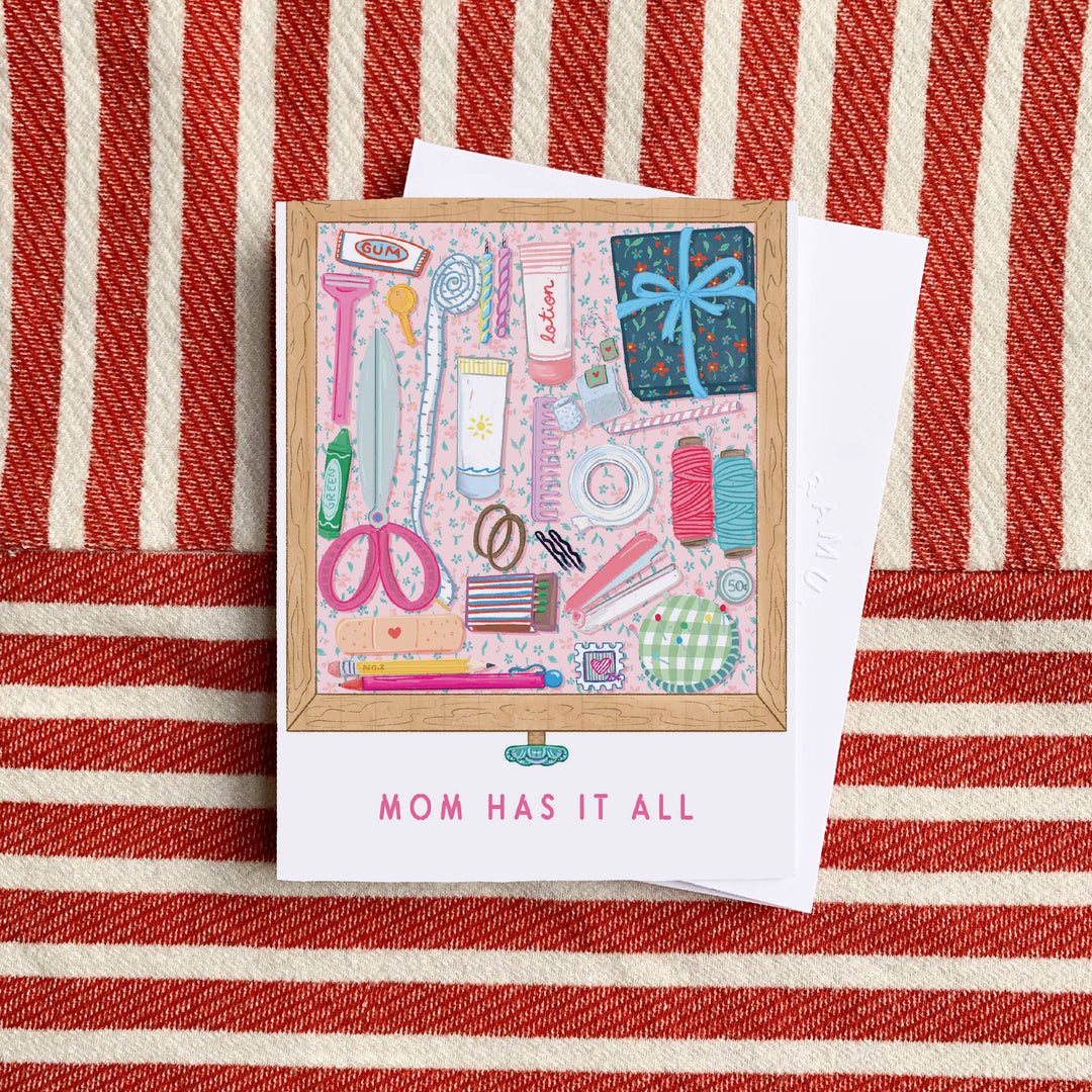 Mom's Drawer Card