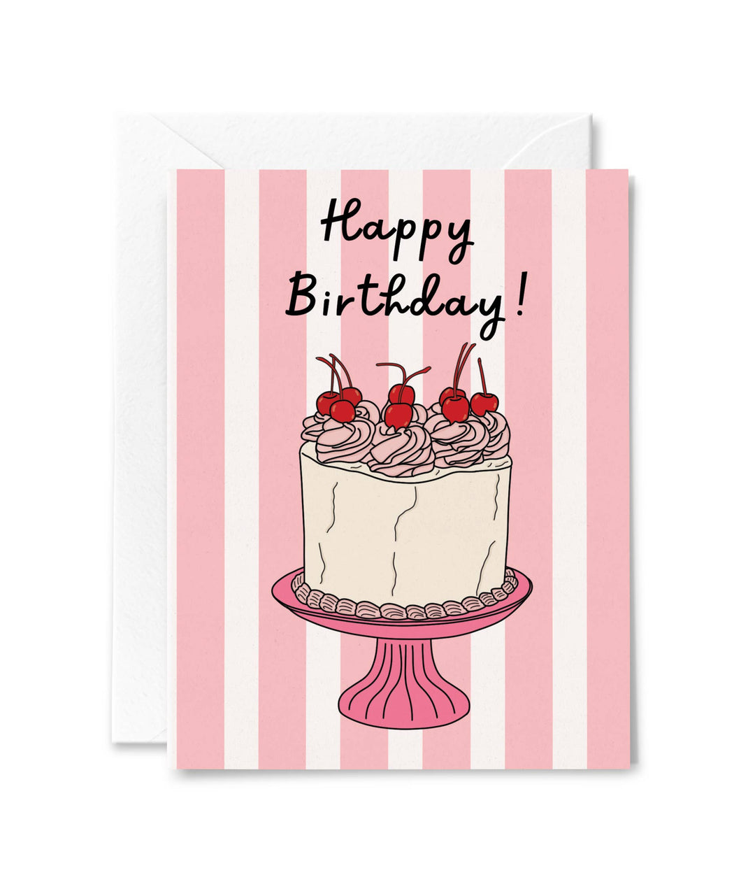 Cherry Cheese Cake Card