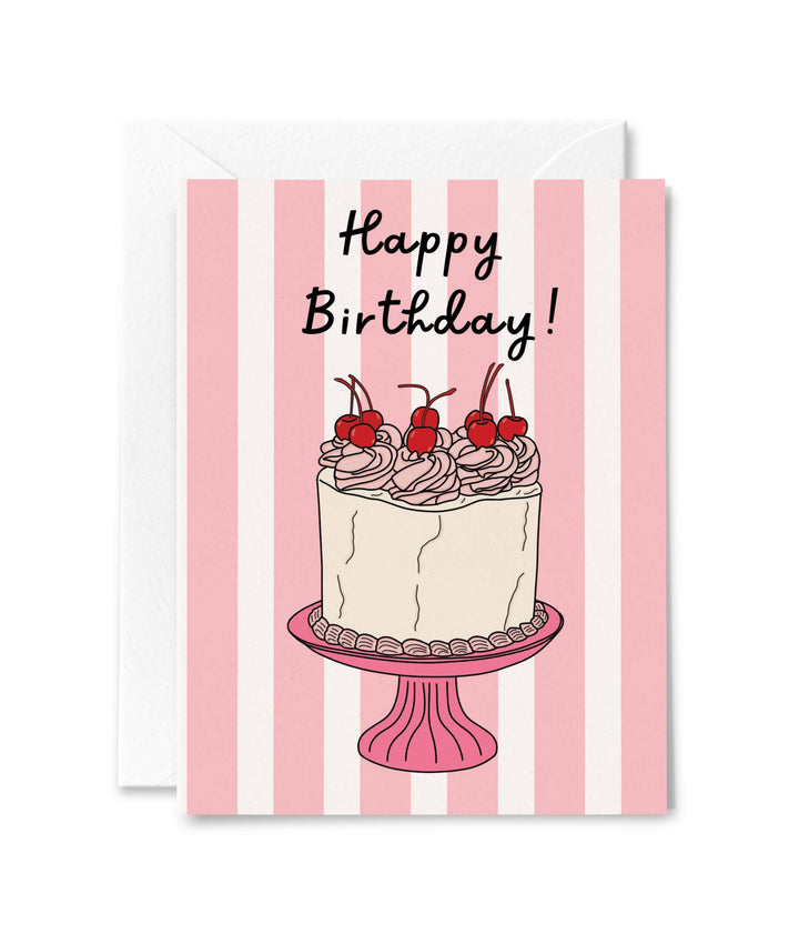 Cherry Cheese Cake Card