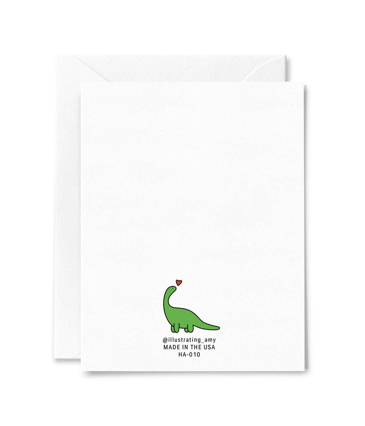 Dinosaur Anniversary Card