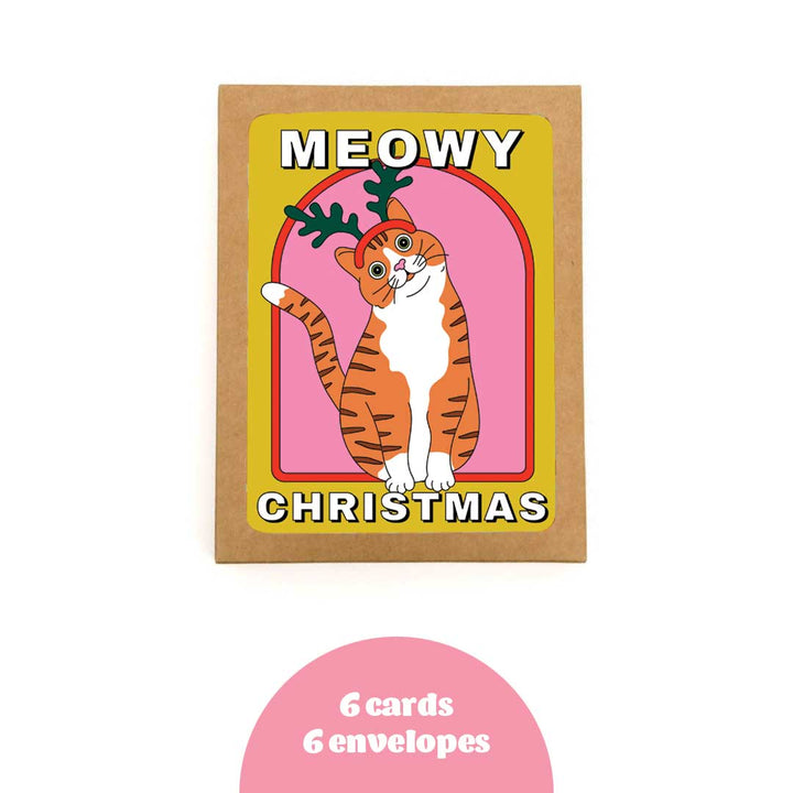 Meowy Christmas Card
