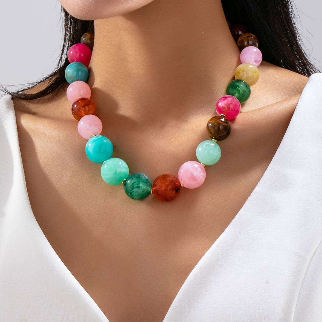 Multi Beaded Necklace