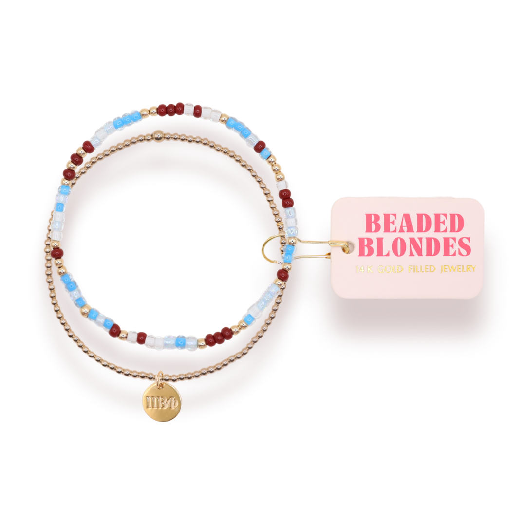 Pi Beta Phi Bracelet Stack