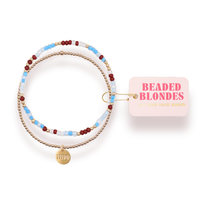 Pi Beta Phi Bracelet Stack