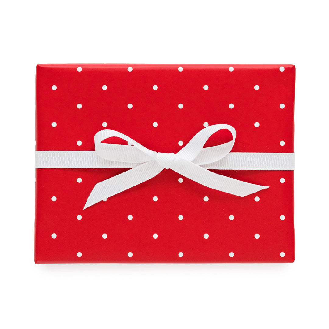 Red Swiss Dot Wrapping Paper
