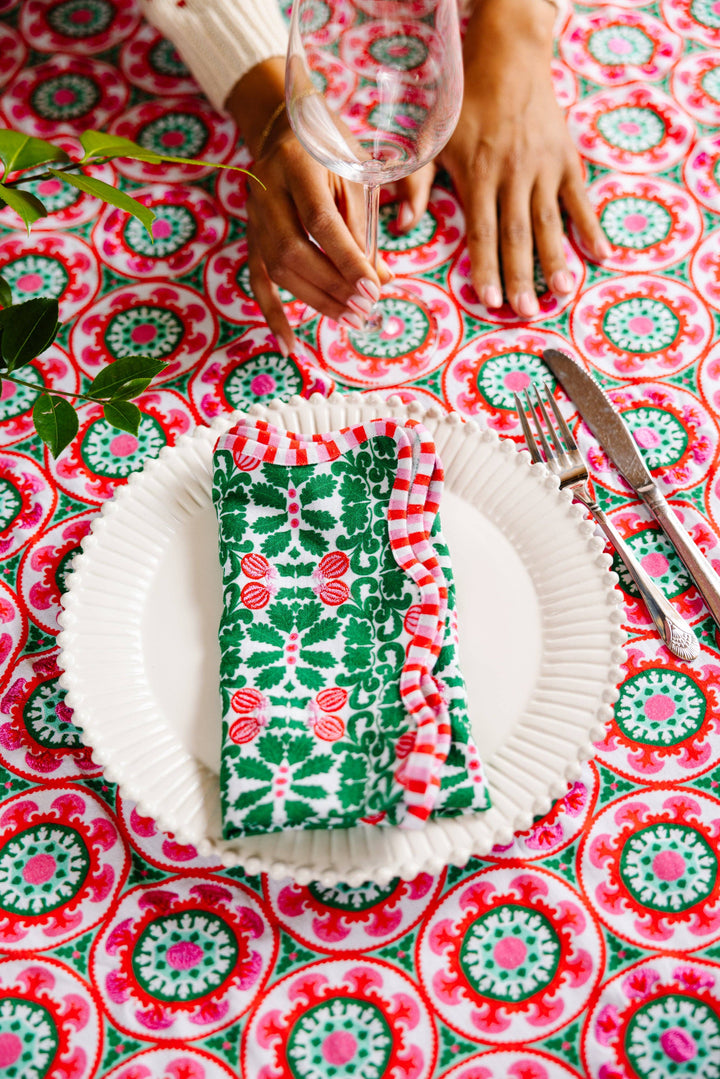 Pomegranate Napkins S/4