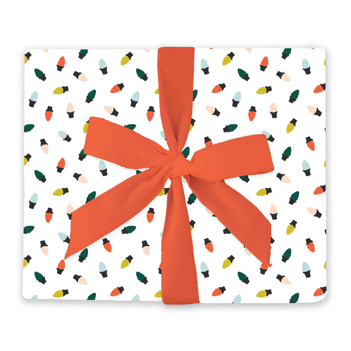 Holiday Lights Wrapping Paper Continuous Roll