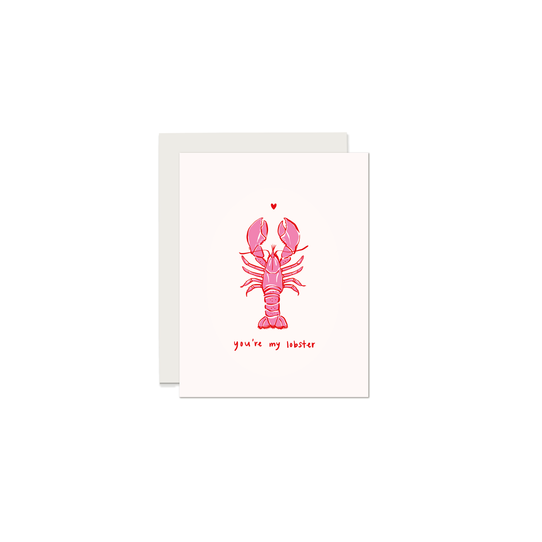You're My Lobster Greeting Card