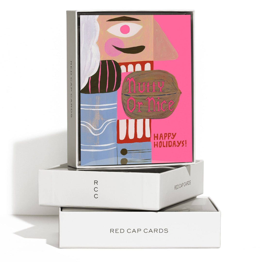 Nutty or Nice Greeting Card