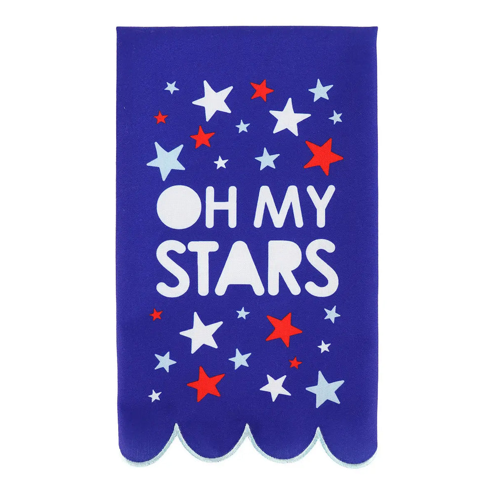 Oh My Stars Red White and Food USA All Day 4th of July Fourth of July Tea Towels Celebration America American Red White and Blue