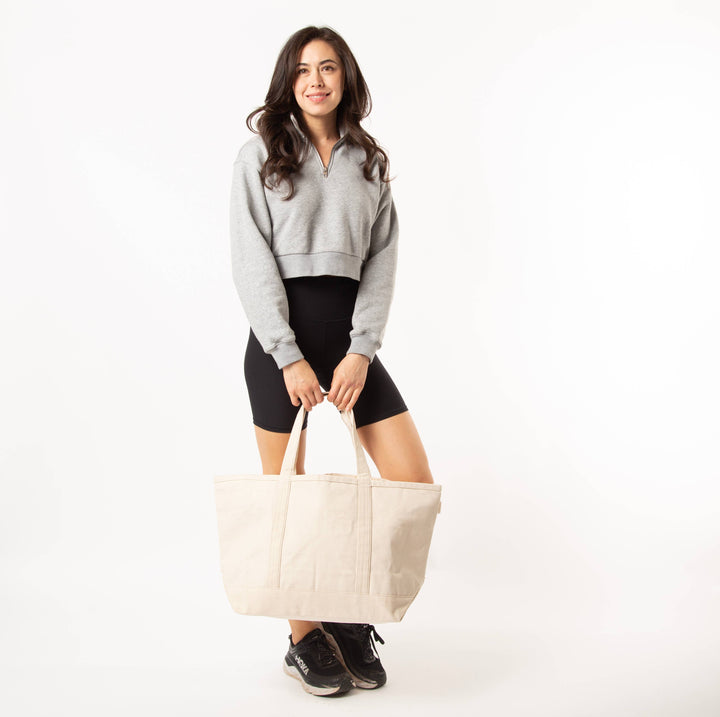 Natural Large Classic Tote