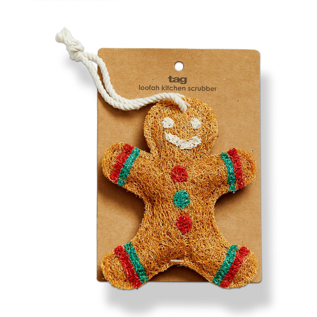Gingerbread Man Scrubber