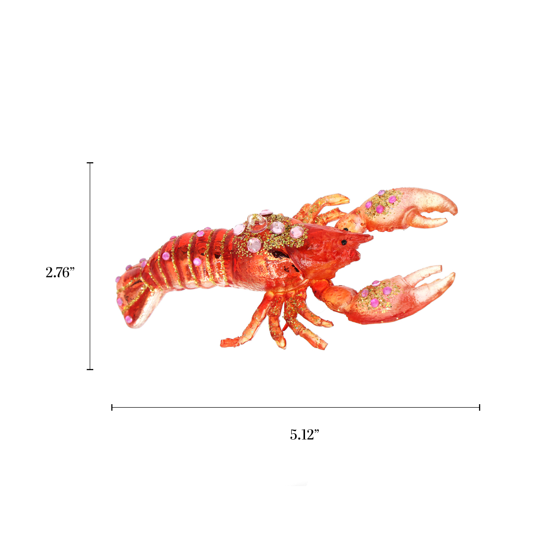 Funky Lobster Christmas Ornament